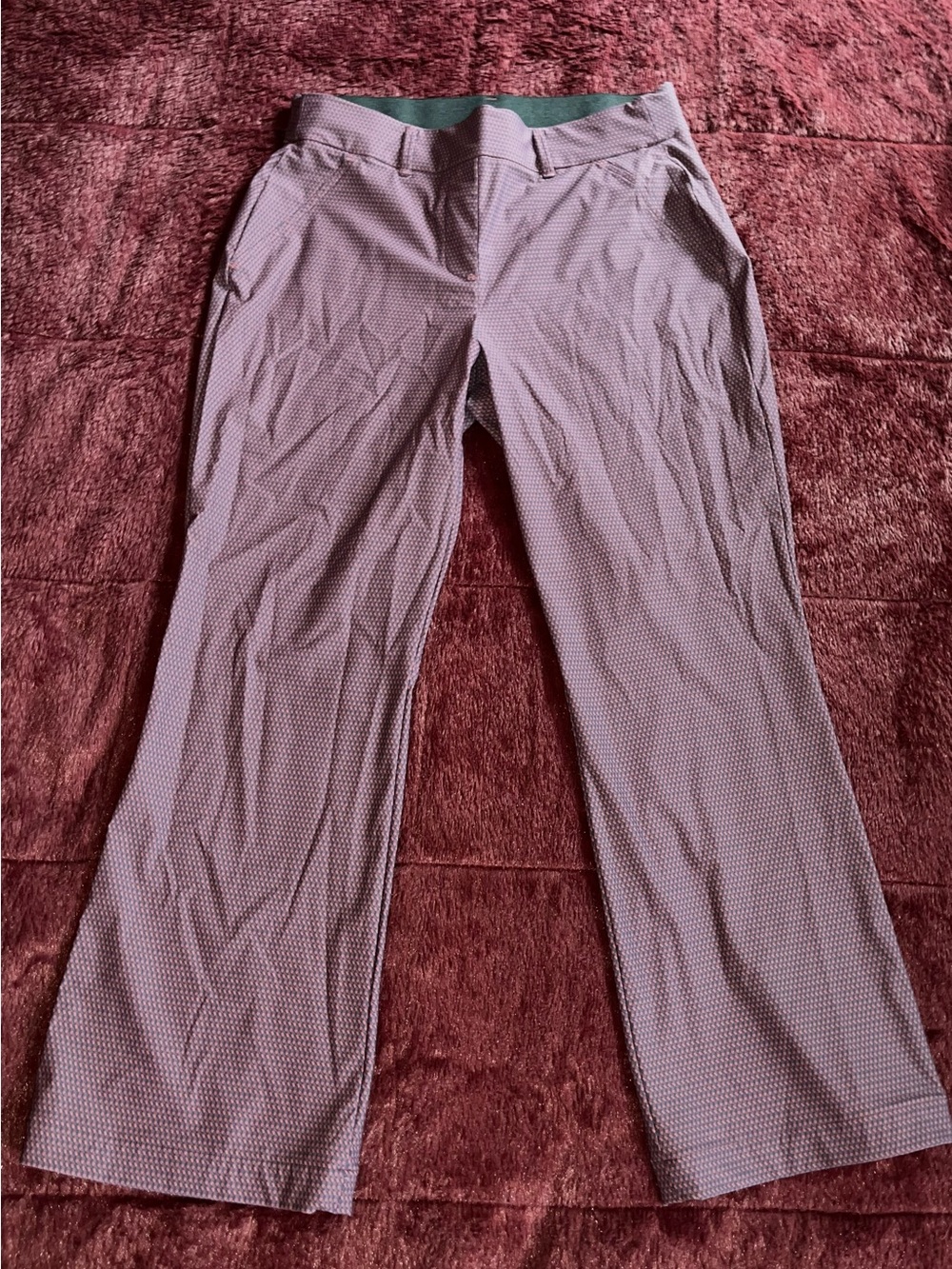 SPANX Men's Micro-Pattern Dress Pants - Light Purple
